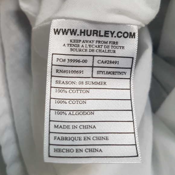 Hurley white summer sundress with POCKETS - Picture 9 of 11